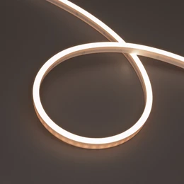 Фото #1 товара Светодиодная лента герметичная WAVE-SIDE-PU-A120-06x12mm 24V Day4000 (8 W/m, IP68, 5m, wire x2) (Arlight, Вывод прямой, 3 года)