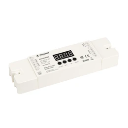 Фото #1 товара INTELLIGENT ARLIGHT Контроллер SPI-SIRIUS-304-82-RGBW (12-24V, 2.4G) (IARL, IP20 Пластик, 3 года)