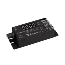 Фото #1 товара INTELLIGENT ARLIGHT Диммер TY-SIRIUS-101-83-DIM (12-24V, 1x20A, TUYA Wi-Fi, 2.4G) (IARL, IP20 Металл, 3 года)