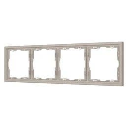 Фото #1 товара Рамка пластиковая FRM-NOBE-SFPL-4-CA (Arlight, Кашемир)