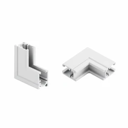 Фото #1 товара Коннектор угловой MAG-MICROCOSM-CON-L90-INT (WH, внутренний) (Arlight, IP20 Металл, 3 года)