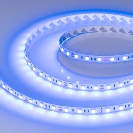 Фото #1 товара Светодиодная лента RT-B60-10mm 12V Blue (14.4 W/m, IP20, 5060, 5m) (Arlight, Открытый)