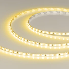 Фото #1 товара Светодиодная лента RT-A120-5mm 12V Yellow (9.6 W/m, IP20, 5m) (Arlight, 9.6 Вт/м, IP20)