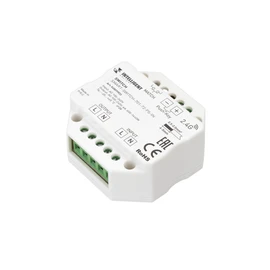 Фото #1 товара INTELLIGENT ARLIGHT Релейный модуль SMART-SWITCH-701-72-PS-IN  (230V, 1x6A, 2.4G) (IARL, IP20 Пластик, 5 лет)