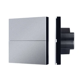 Фото #1 товара INTELLIGENT ARLIGHT Кнопочная панель SMART-ZB-801-22-1G-4SC-MULTI-IN Silver (230V) (IARL, IP20 Пластик, 5 лет)