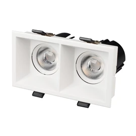 Фото #1 товара Светильник MS-FLOW-BUILT-S157x85-2x12W Warm3000 (WH, 38 deg, 230V) (Arlight, IP20 Металл, 5 лет)
