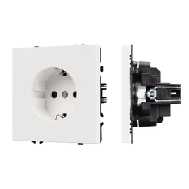 Фото #1 товара Механизм электрической розетки SCT-NOBE-MEU1-SFPL-WH (230V, 16A) (Arlight, -)