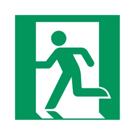 Фото #1 товара Пиктограмма EMGP-MARK-M-LEFT (Человек, движение влево) (Arlight, Пластик)