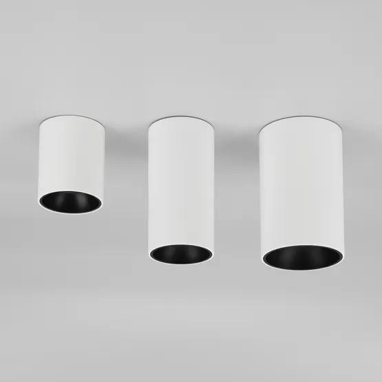 Фото #4 товара Светильник SP-SALT-R95-20W Warm3000 (WH-BK, 40 deg, 230V) (Arlight, IP54 Металл, 5 лет)