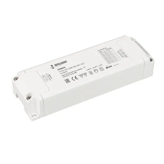 Фото товара INTELLIGENT ARLIGHT Диммер TUYA-202-60W-MIX-WF-SUF (230V, 433MHz, 900-1500mA) (IARL, -)