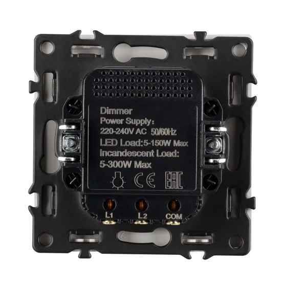 Фото #3 товара Механизм светорегулятора SWT-NOBE-DLR-SFPL-GD (250V, 300W) (Arlight, Золотой песок)