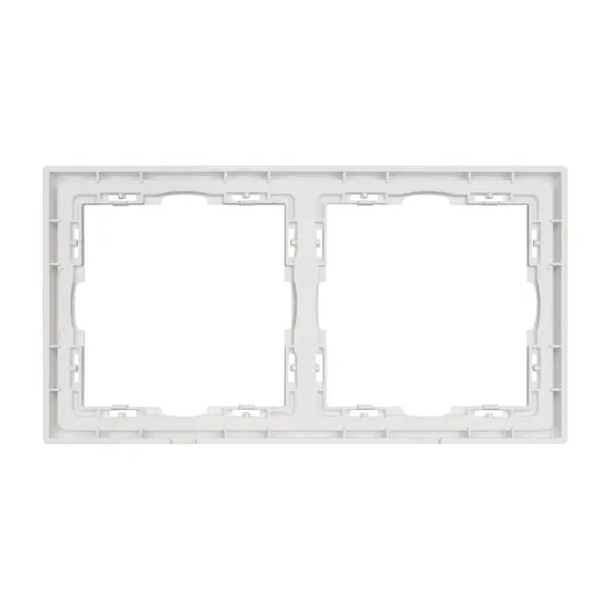 Фото #3 товара Рамка пластиковая FRM-NOBE-SFPL-2-IS (Arlight, Никель)