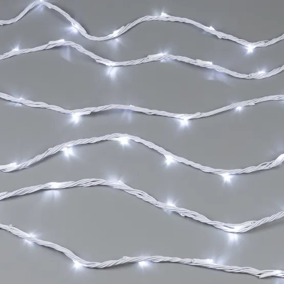 Фото #2 товара Светодиодная гирлянда ARD-STRING-HOME-10000-WHITE-99LED-RUN WHITE (230V, 10.5W) (Ardecoled, IP20, 1 год)