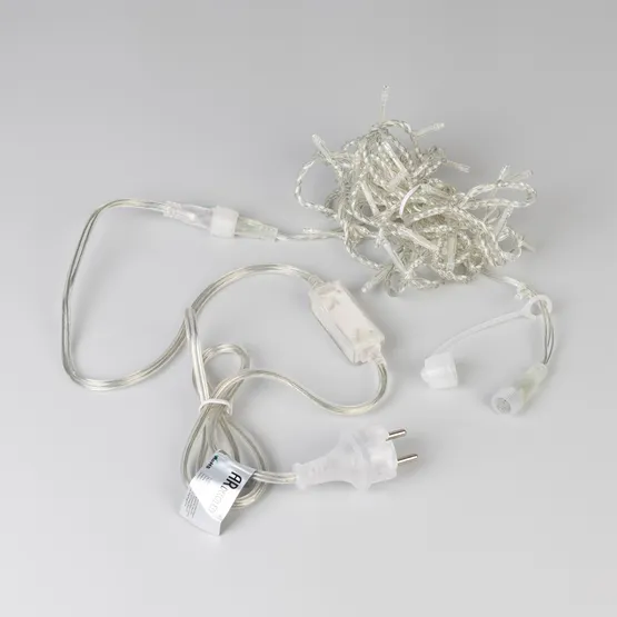 Фото #2 товара Светодиодная гирлянда ARD-STRING-HOME-5000-CLEAR-50LED-STD WARM (230V, 3.5W) (Ardecoled, IP20)