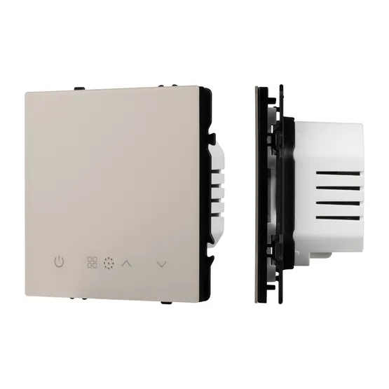 Фото #1 товара Терморегулятор SWT-NOBE-MTE-SFPL-CA (электрический тёплый пол) (Arlight, Кашемир)