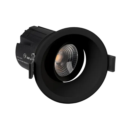 Фото #4 товара Светильник MS-FLOW-BUILT-R85-12W Day4000 (BK, 38 deg, 230V) (Arlight, IP20 Металл, 5 лет)
