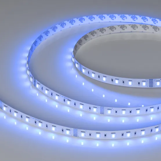 Фото #4 товара Светодиодная лента RT-B60-12mm 24V RGBW-MIX-5-in-1 (20 W/m, IP20, 5060, 5m) (Arlight, RGB-CCT, RGB-MIX, RGB-White MIX)