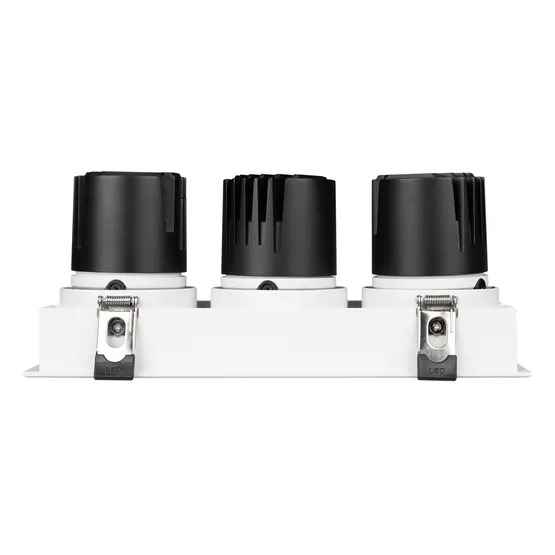 Фото #6 товара Светильник MS-FLOW-BUILT-S230x85-3x6W Day4000 (WH, 55 deg, 230V) (Arlight, IP20 Металл, 5 лет)