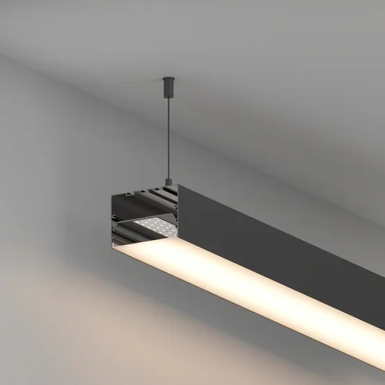 Фото #6 товара Профиль POWER-W100H70-2000 BLACK (Arlight, Алюминий)