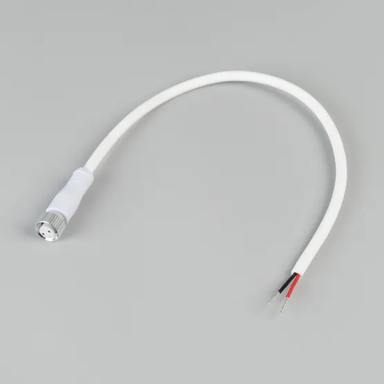 Фото #2 товара Коннектор питания ARL-WAVE-1615-CON-POWER-FEMALE-2PIN-WHT (Arlight, IP67 Пластик, 3 года)
