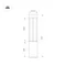 Минифото #8 товара Светильник LGD-CASTELLO-BOLL-H800-20W Warm3500-MIX (GR, 80 deg, 230V) (Arlight, IP65 Металл, 5 лет)