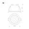 Минифото #2 товара Светильник MS-ALORA-BUILT-R140-12W Day4000-MIX (BK, 60 deg, TRIAC) (Arlight, IP54 Пластик, 3 года)