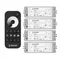 Минифото #1 товара INTELLIGENT ARLIGHT Диммер SMART-SET-PWM-101-72-DIM-PD-SUF Black (5-36V, 1x8A, x4, ПДУ 13кн, 2.4G) (IARL, IP20 Пластик, 5 лет)